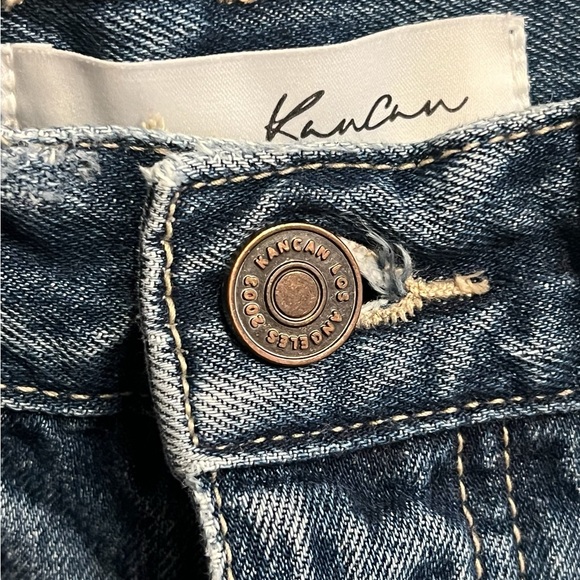 Disstressed Light Blue Denim Jeans - Picture 8 of 12